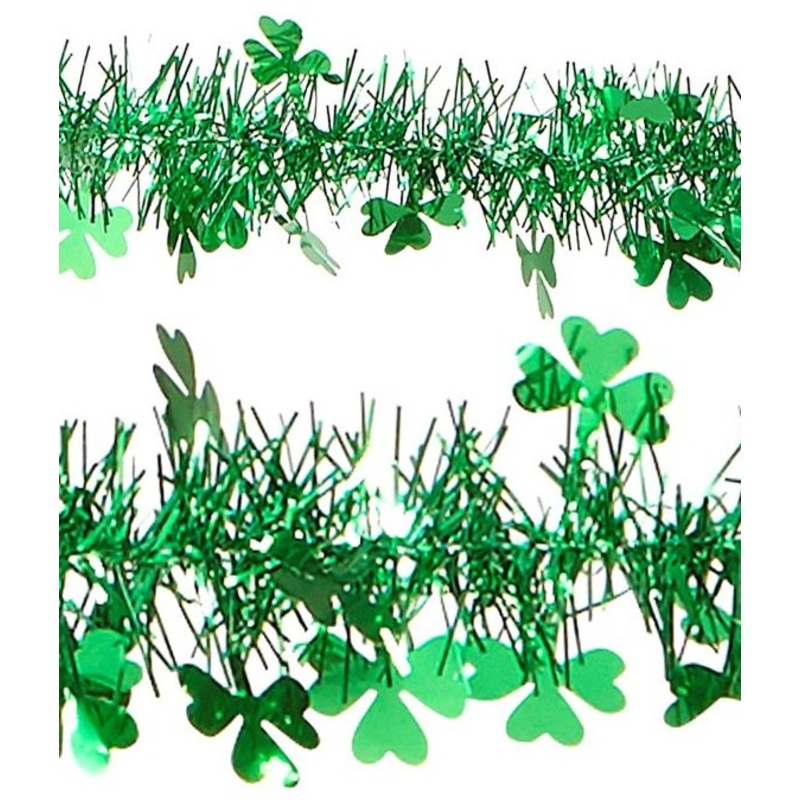Tinsel Clover Garland 2m