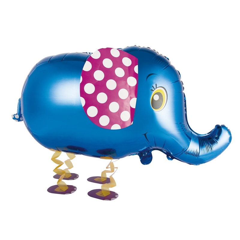 XL Airwalker balloon elephant Afra 82 x 45cm