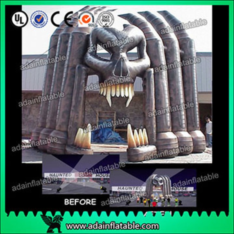 2016 Hot Halloween Decoration Inflatable Skeleton Entrance