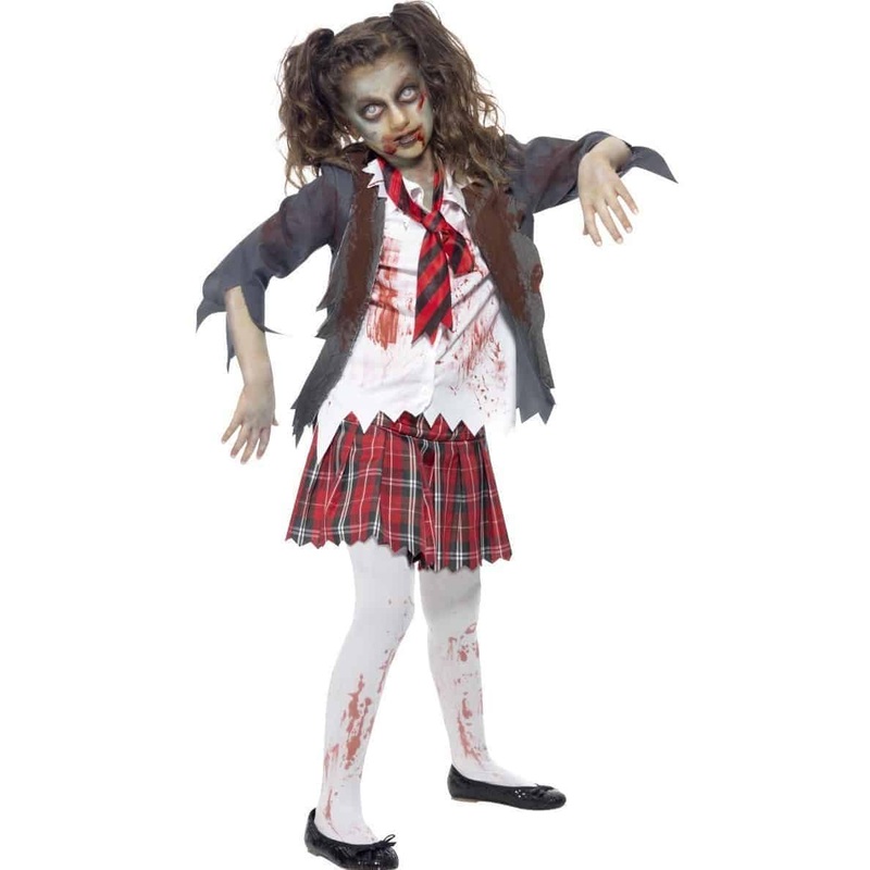 Girls Zombie School Girl Costume – Tween  / Teen