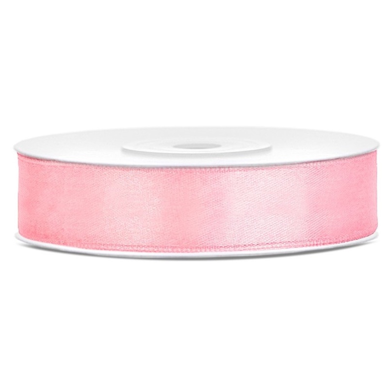 25m satin gift ribbon Malm in pink