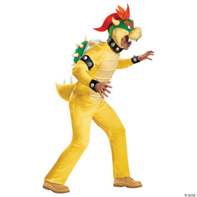 Bowser Deluxe Costume Adult  Large