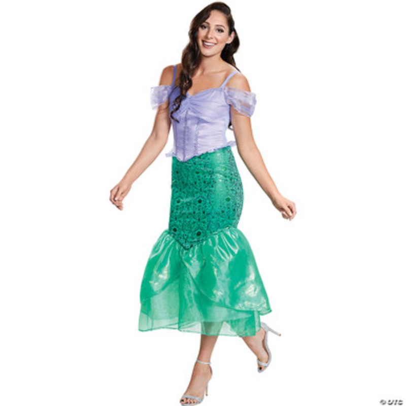 Little Mermaid Ariel Deluxe Costume- Adult Small