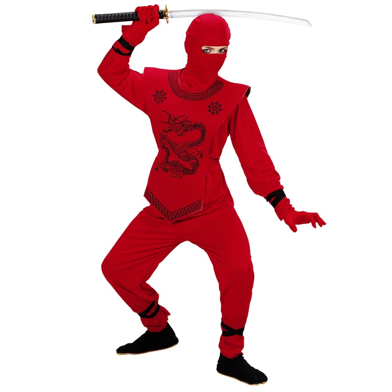Red Ninja Costume – Kids