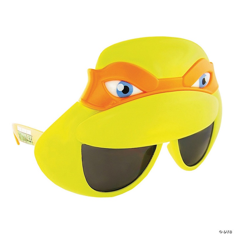 Sun-Staches Teenage Mutant Ninja Turtles Michelangelo Sunglasses – 1 Pc.