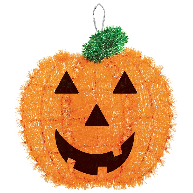 Tinsel Pumpkin Decorations – 33cm