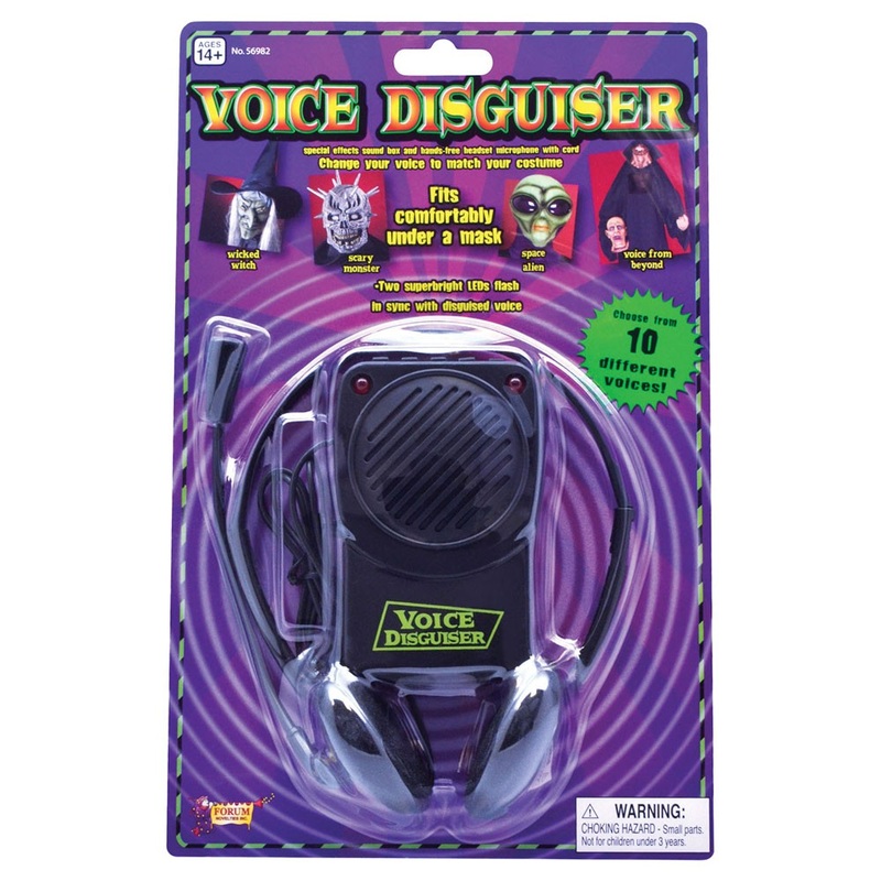 Voice changer Jiri with headset 10 voices