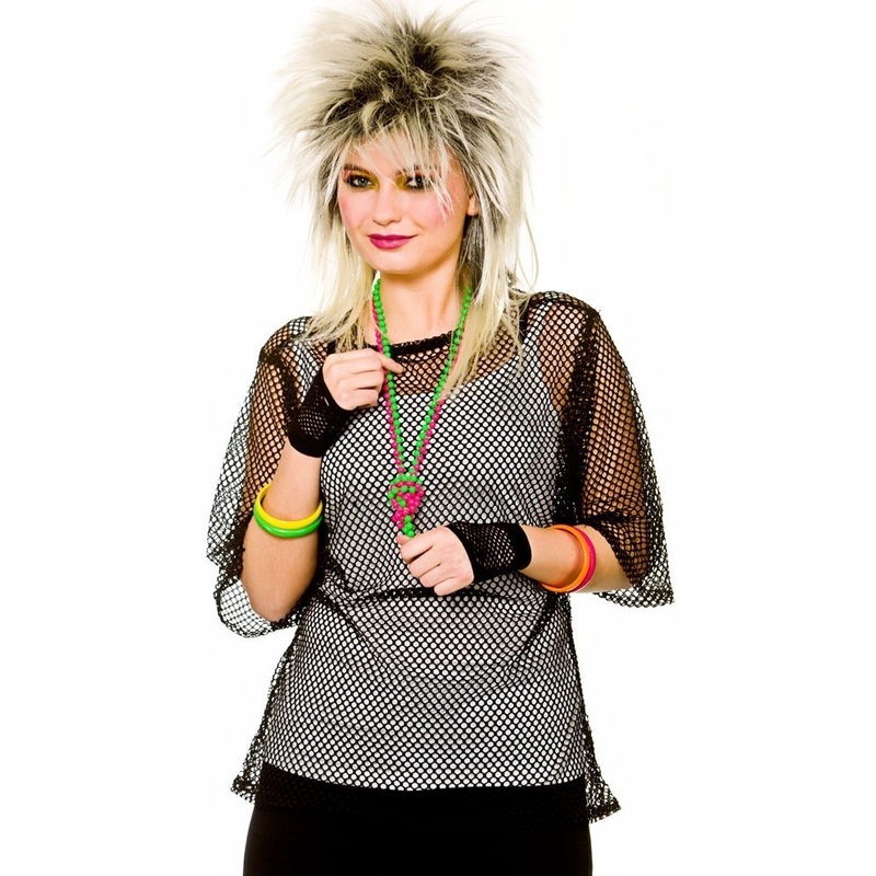 80’s Mesh Top – Black