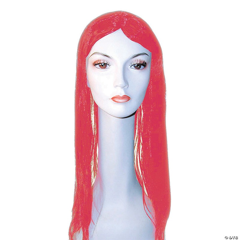 Adults Bargain Mermaid Witch Wig – Red