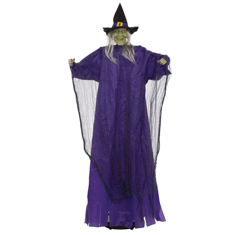 Dancing witch with light 160cm