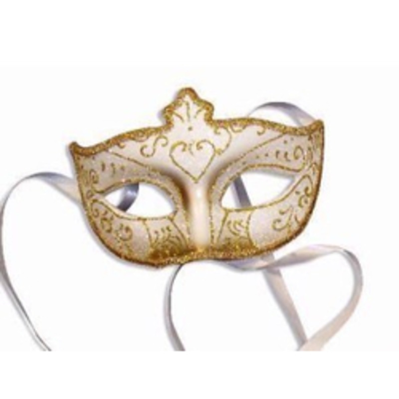 Glitter Eye Mask – Gold