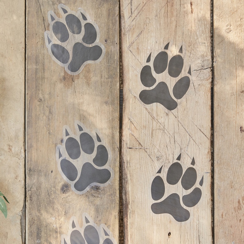 Jungle Breeze Paw Decal