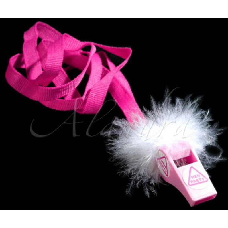 Pink JGA whistle Hen Party