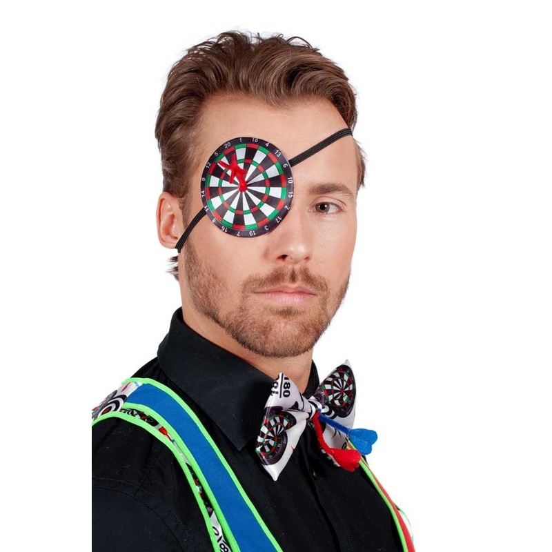 Dart targets eye patch