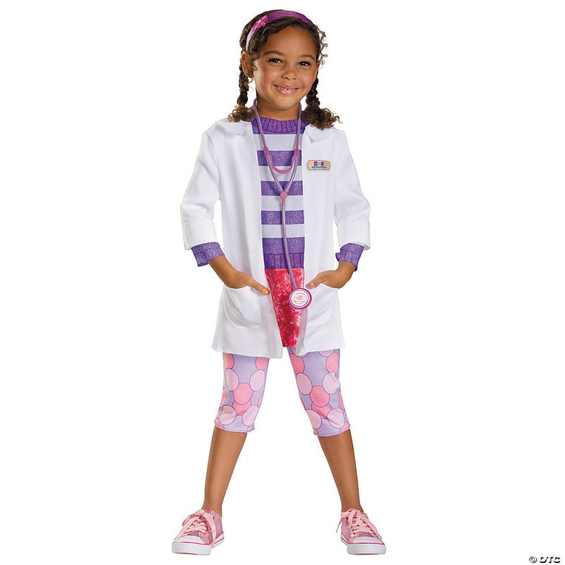 Girls Deluxe Doc McStuffins Costume