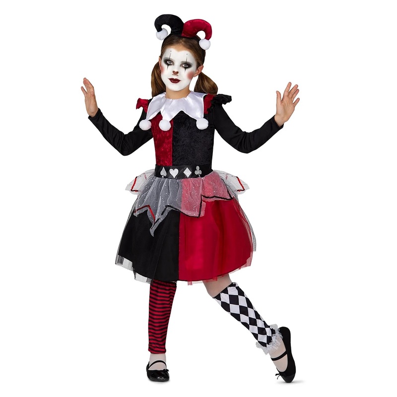 Red Harlequin Costume – Tween