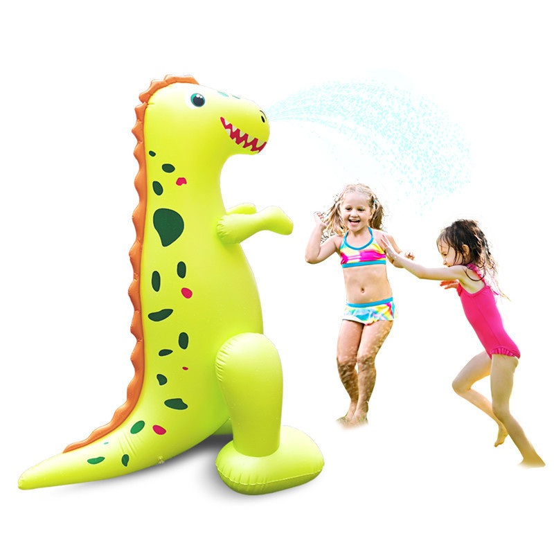 Summer Yard Partygreat Gifts Fot Kids and Adults Family Garden Yard Water Playing Toys Inflatable Sprinkler Dinosaure for Pool Party Decorations