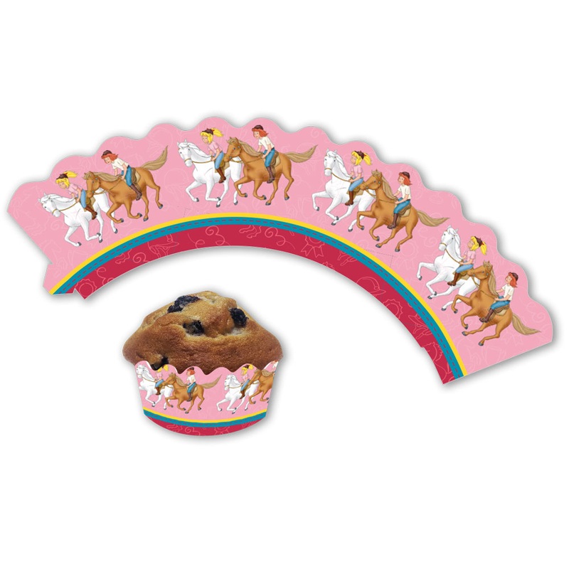 12 Bibi and Tina muffin sleeves