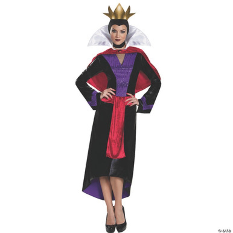 Evil Queen Sparkle Deluxe Costume-Adult  Small