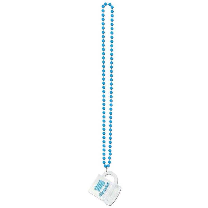 Oktoberfest shot jug with chain