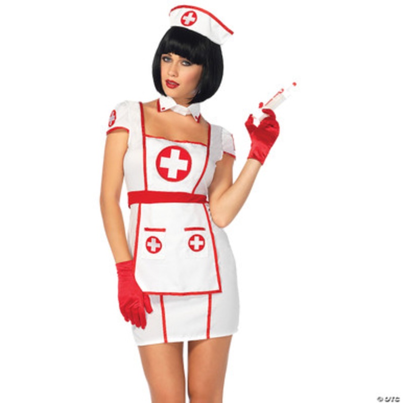 Hospital Heartbreaker Nurse Costume – Adult Small/Medium
