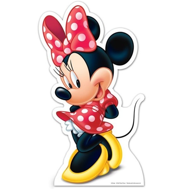 Minnie Mouse cardboard stand 89cm