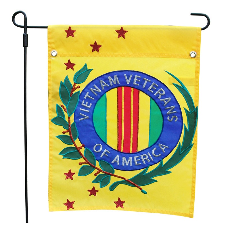 12.5” X 18 Garden Flag Stand with Flag Custom