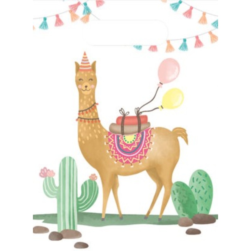 6 Llama Fiesta gift bags