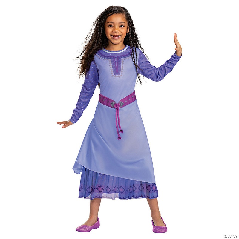 Girls Classic Disney Wish Asha Costume