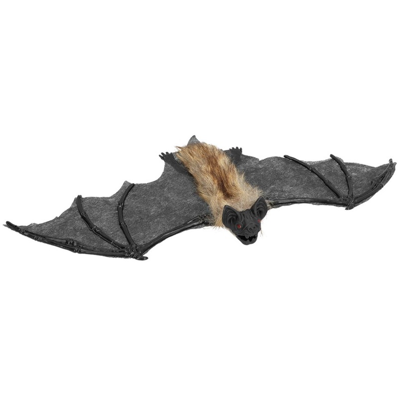 Hairy Hanging Bat 40x14cm