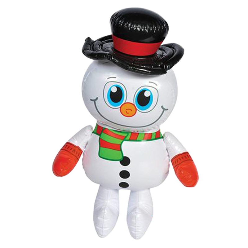 Winter Christmas Decoration Novelty Inflatable Frosty Snowman