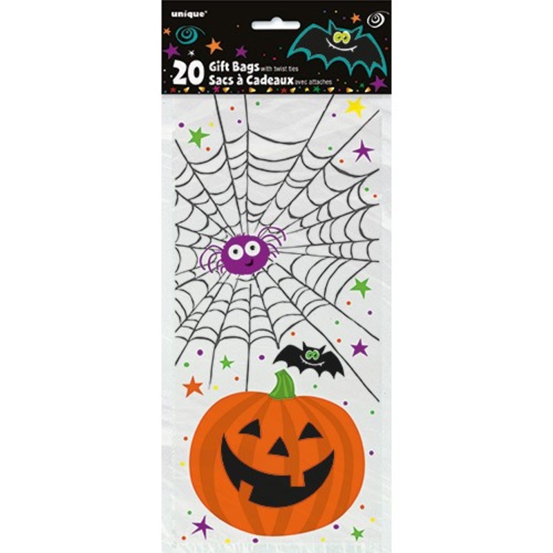 20 pumpkin friends gift bags
