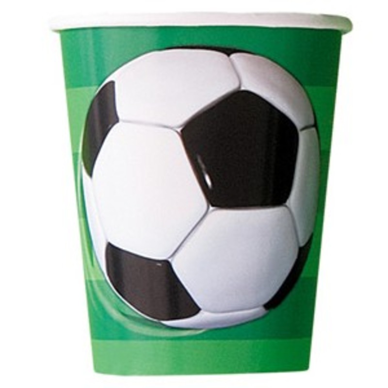 8 soccer cups soccer team