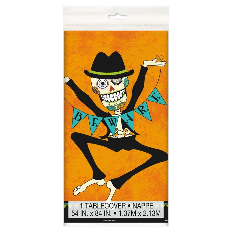 Day of the Dead tablecloth 137 x 213cm