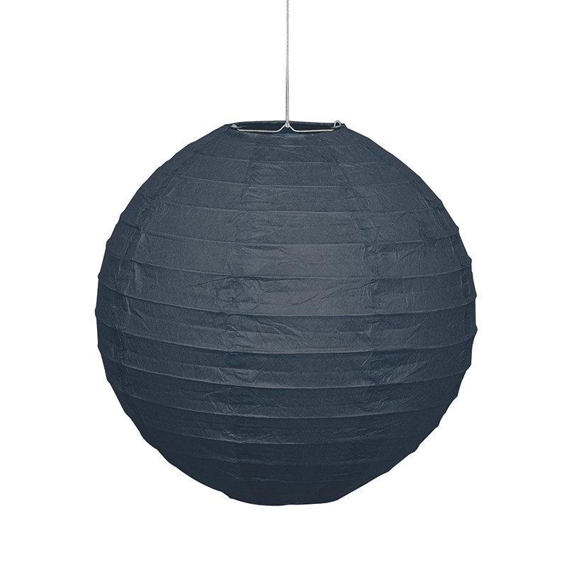 Lampion decoration black 25cm