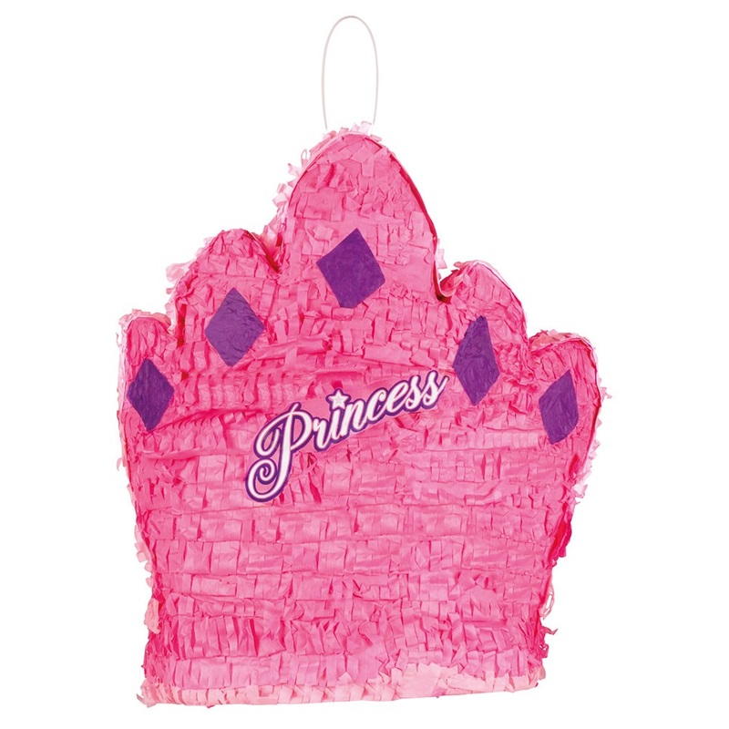 Princess pinata in crown shape 41 x 37cm