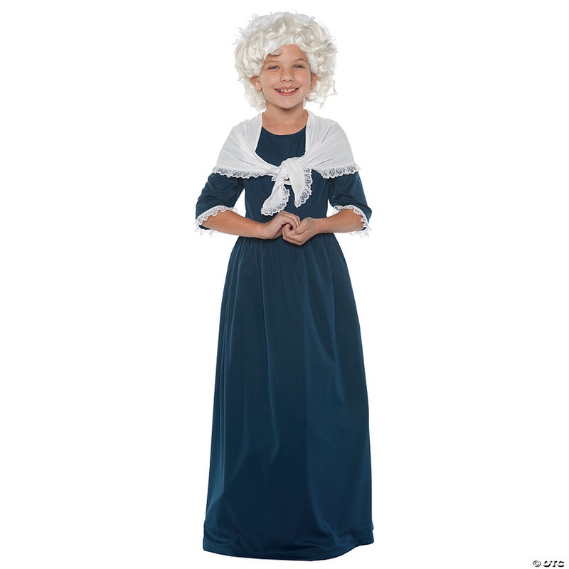 Girl’s Martha Washington Costume