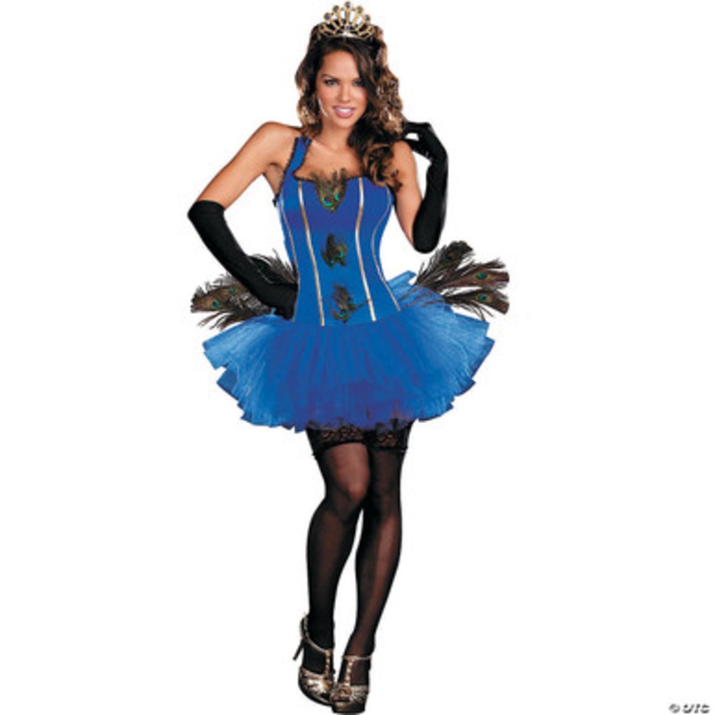 Royal Peacock Adult Costume Medium