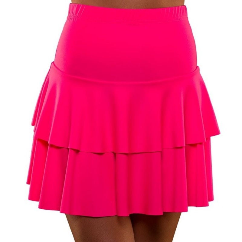 80’s Neon Ra Ra Skirt – Pink