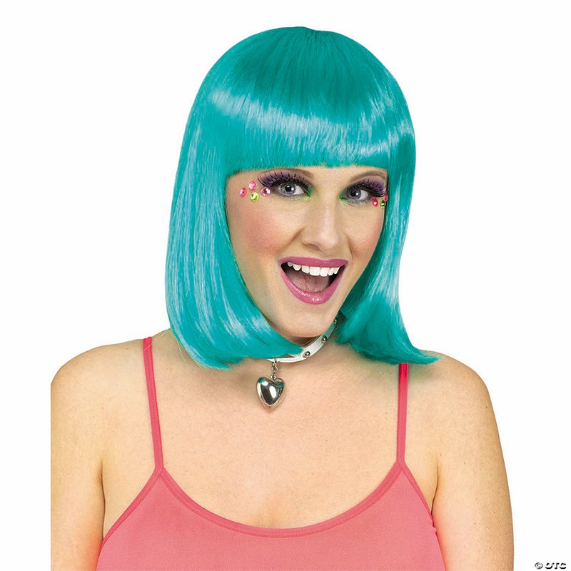 Adults Pageboy Sherbet Colors Short Hair with Bangs Wig – One Size