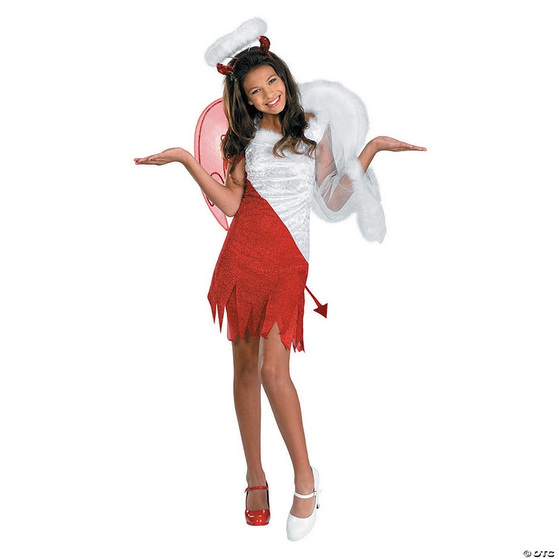 Girl’s Heavenly Devil Costume – Small