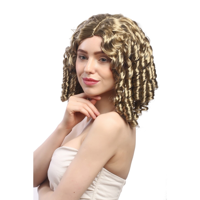 Lady Wig Baroque Victorian Gothic Lolita curls ringlets parting blond 90900