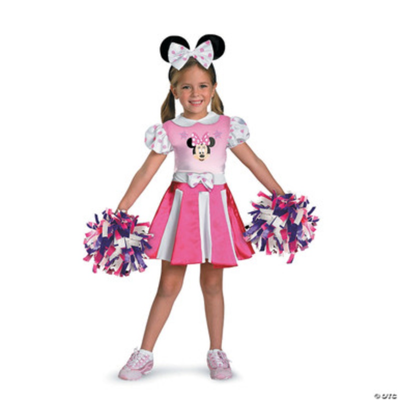 Minnie Mouse Cheerleader Child  Costume 2T