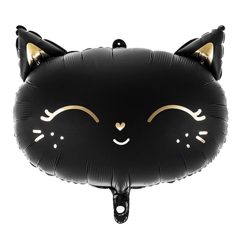 Foil Balloon Black Cat 48 x 36cm