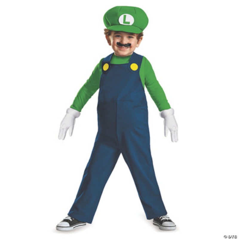 Super Mario Bros Luigi Costume – Toddler  2T