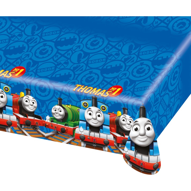 Thomas the Tank Engine Tablecloth Blue 120x180cm
