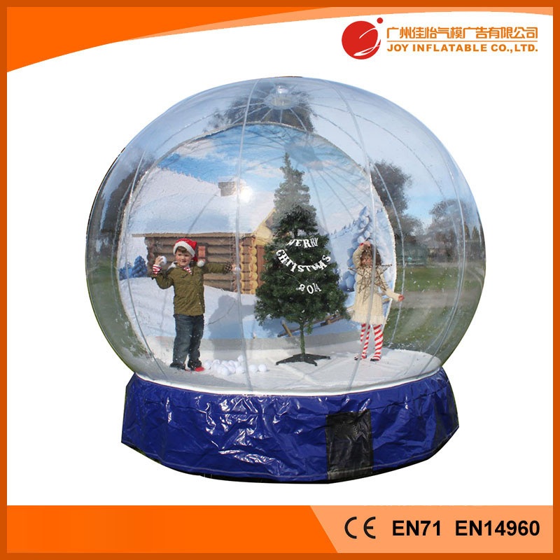 2018 Hot-Sale Inflatable Christmas PVC Transparent Snow Ball (H1-650)