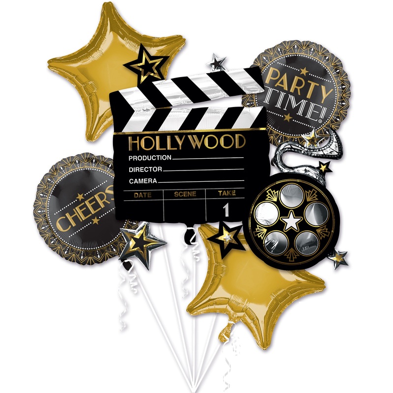 5 Hollywood foil balloon movie