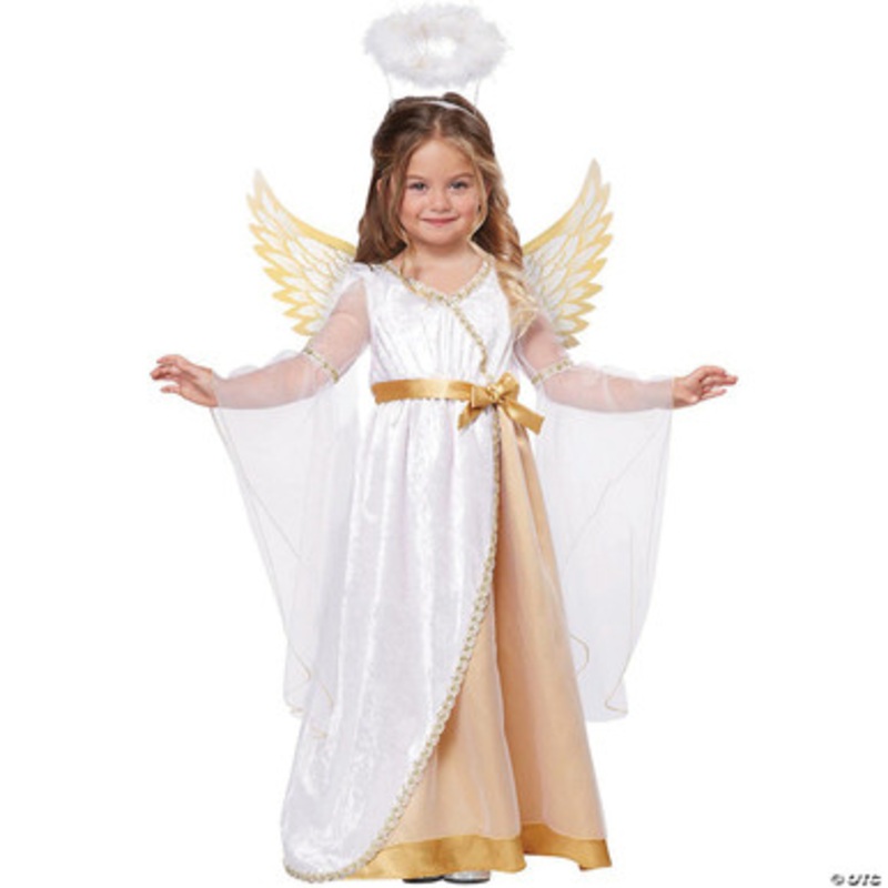 Girl’s Sweet Little Angel Toddler Costume Small