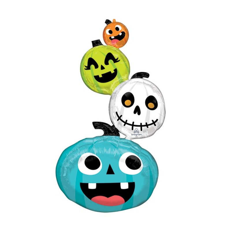 Pumpkin Stacker Multi Foil Balloon – 60